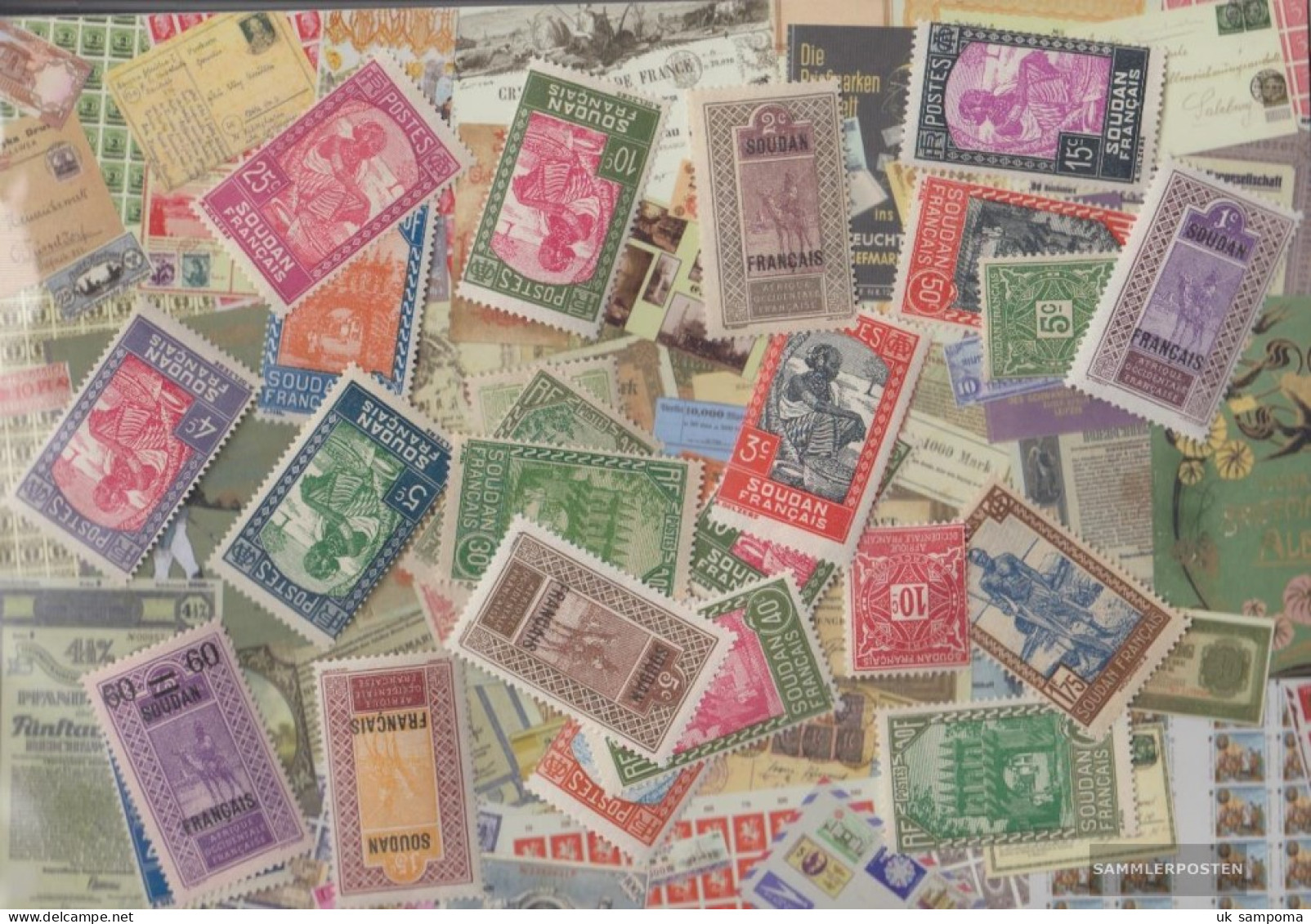 French Sudan 25 Different Stamps  Sudan French - Altri & Non Classificati