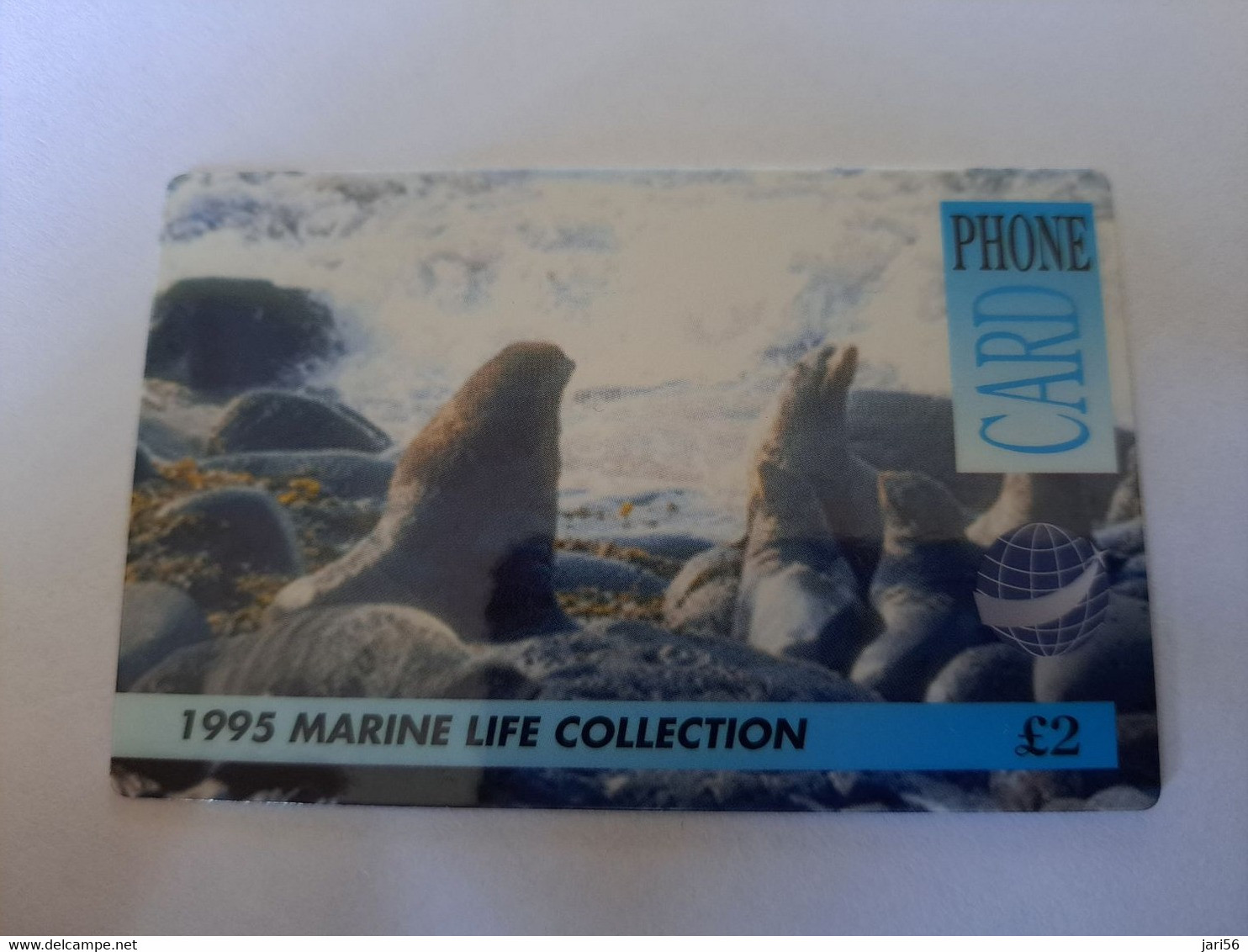 GREAT BRITAIN   2 POUND  /  SEA LIONS    /    DIT PHONECARD    PREPAID CARD      **12128** - [10] Colecciones