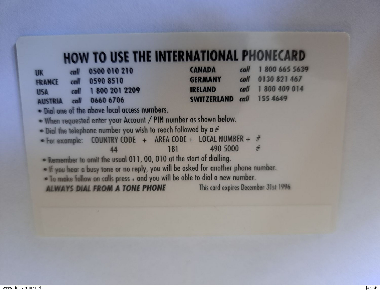 GREAT BRITAIN   2 POUND  /  WHALE /DOLPHIN     /    DIT PHONECARD    PREPAID CARD      **12129** - [10] Colecciones