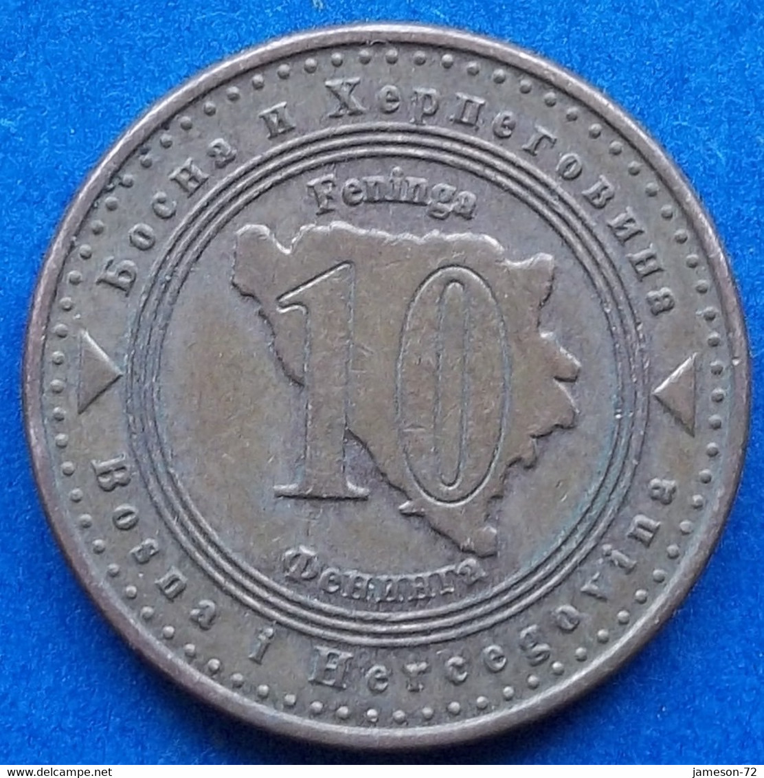 BOSNIA-HERZEGOVINA - 10 Feninga 2013 KM# 115 Federal Republic - Edelweiss Coins - Bosnien-Herzegowina