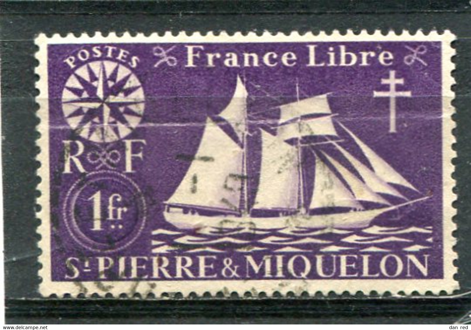 SAINT-PIERRE ET MIQUELON N° 302 (Y&T) (Oblitéré) - Used Stamps