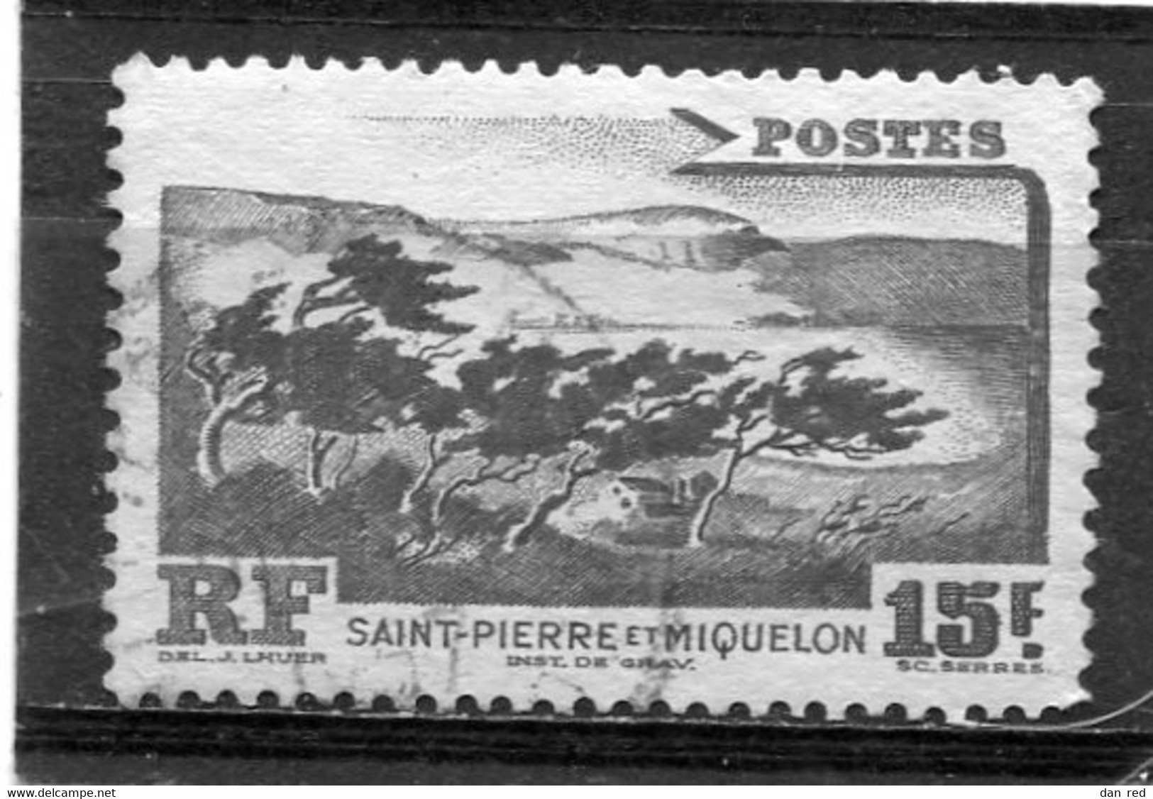 SAINT-PIERRE ET MIQUELON N° 341  (Y&T) (Oblitéré) - Used Stamps