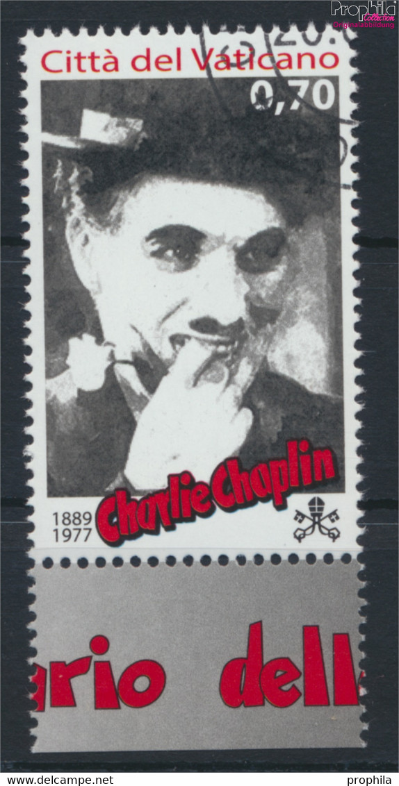Vatikanstadt 1813 (kompl.Ausg.) Gestempelt 2014 Charlie Chaplin (10005170 - Used Stamps