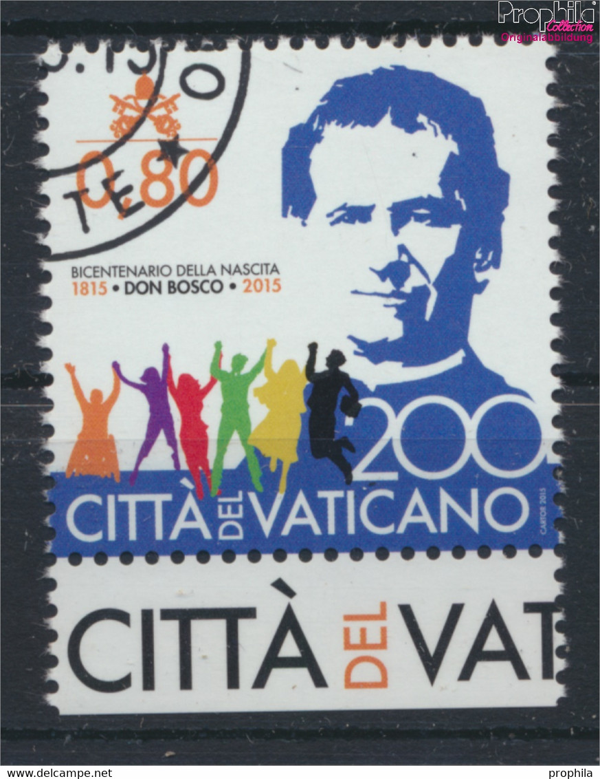 Vatikanstadt 1836 (kompl.Ausg.) Gestempelt 2015 Bosco (10005163 - Used Stamps