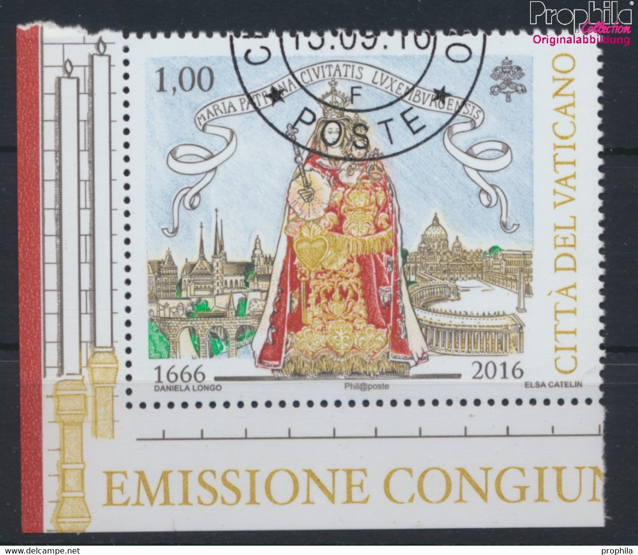 Vatikanstadt 1882 (kompl.Ausg.) Gestempelt 2016 Luxemburg (10005155 - Oblitérés
