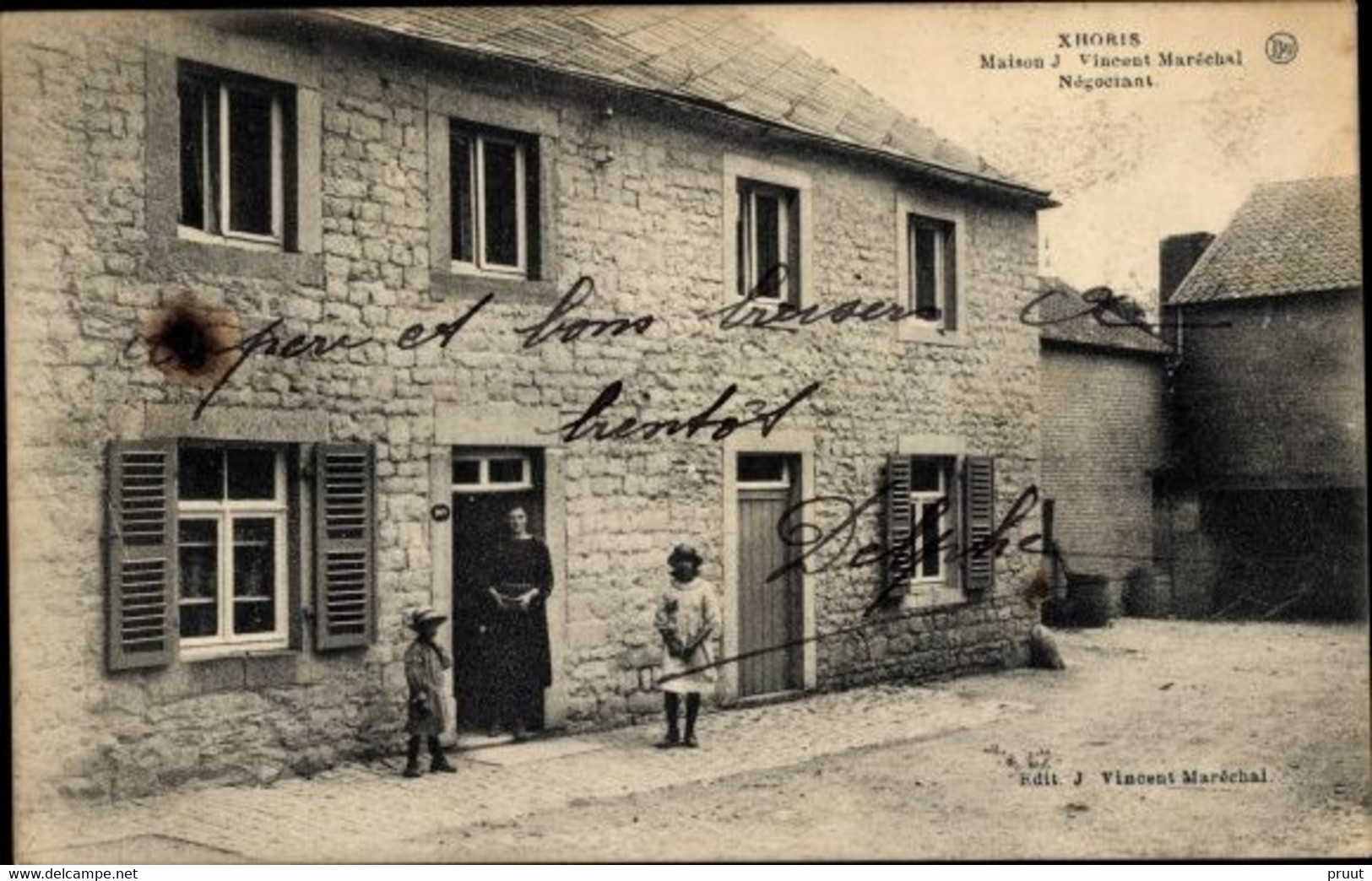 Xhoris (Ferrieres). Maison J. Vincent-Maréchal - Ferrières