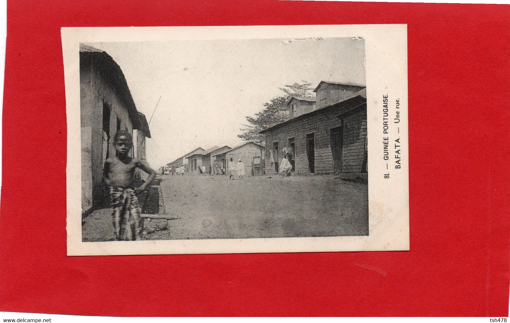 GUINEE PORTUGAISE---BAFATA---une Rue--voir 2 Scans - Guinea Bissau