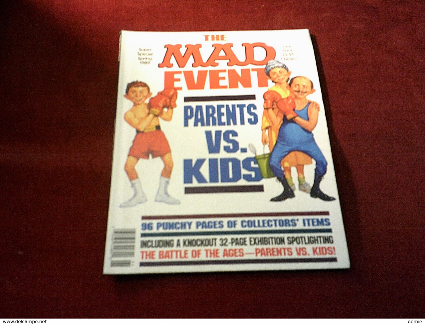 MAD  N°  SUPER SPECIAL  SPRING '89    THE MAD EVENT  PARENTS VS KIDS - Other & Unclassified