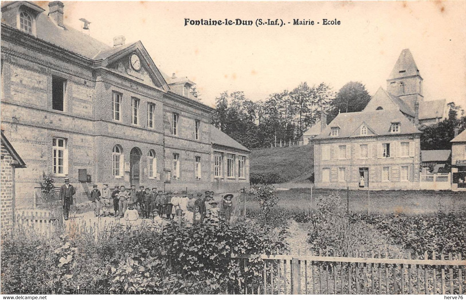 FONTAINE LE DUN - Mairie - Ecole - Fontaine Le Dun