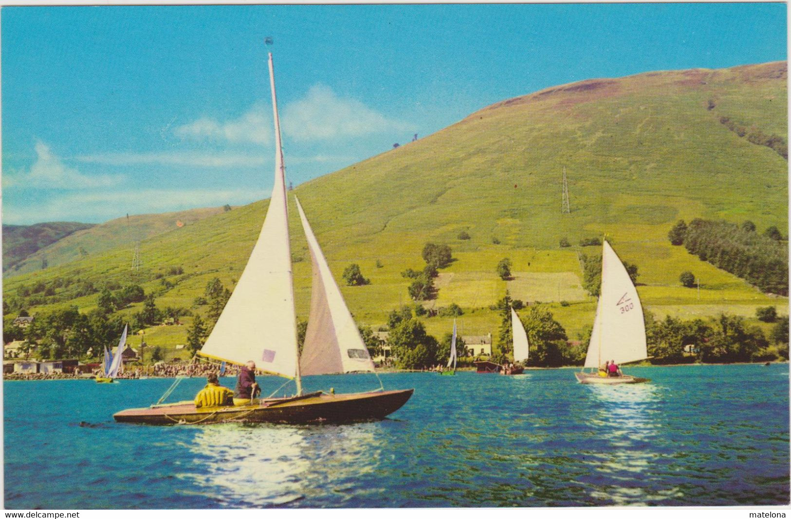 ROYAUME-UNI ECOSSE PERTHSHIRE SAILING ON LOCH EARN - Perthshire