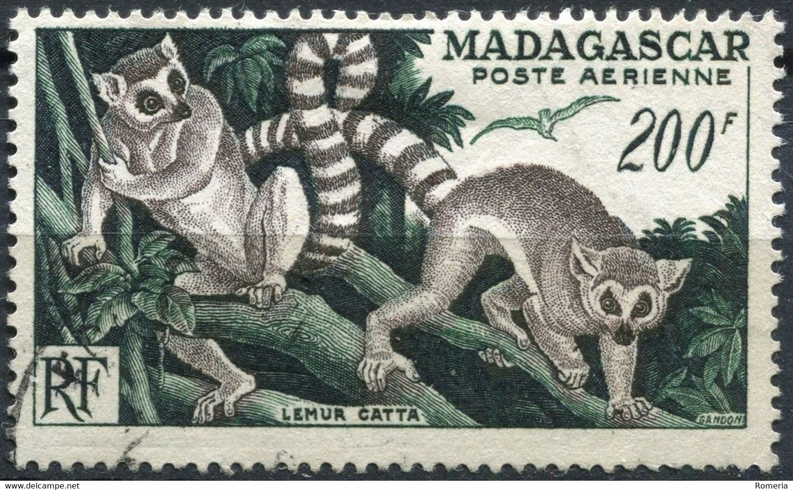Madagascar - 1942 -> 1954 - Lot Poste Aérienne - Yt PA 53 - PA 63 ->PA 65 / PA 75 -> PA 77 - Oblitérés