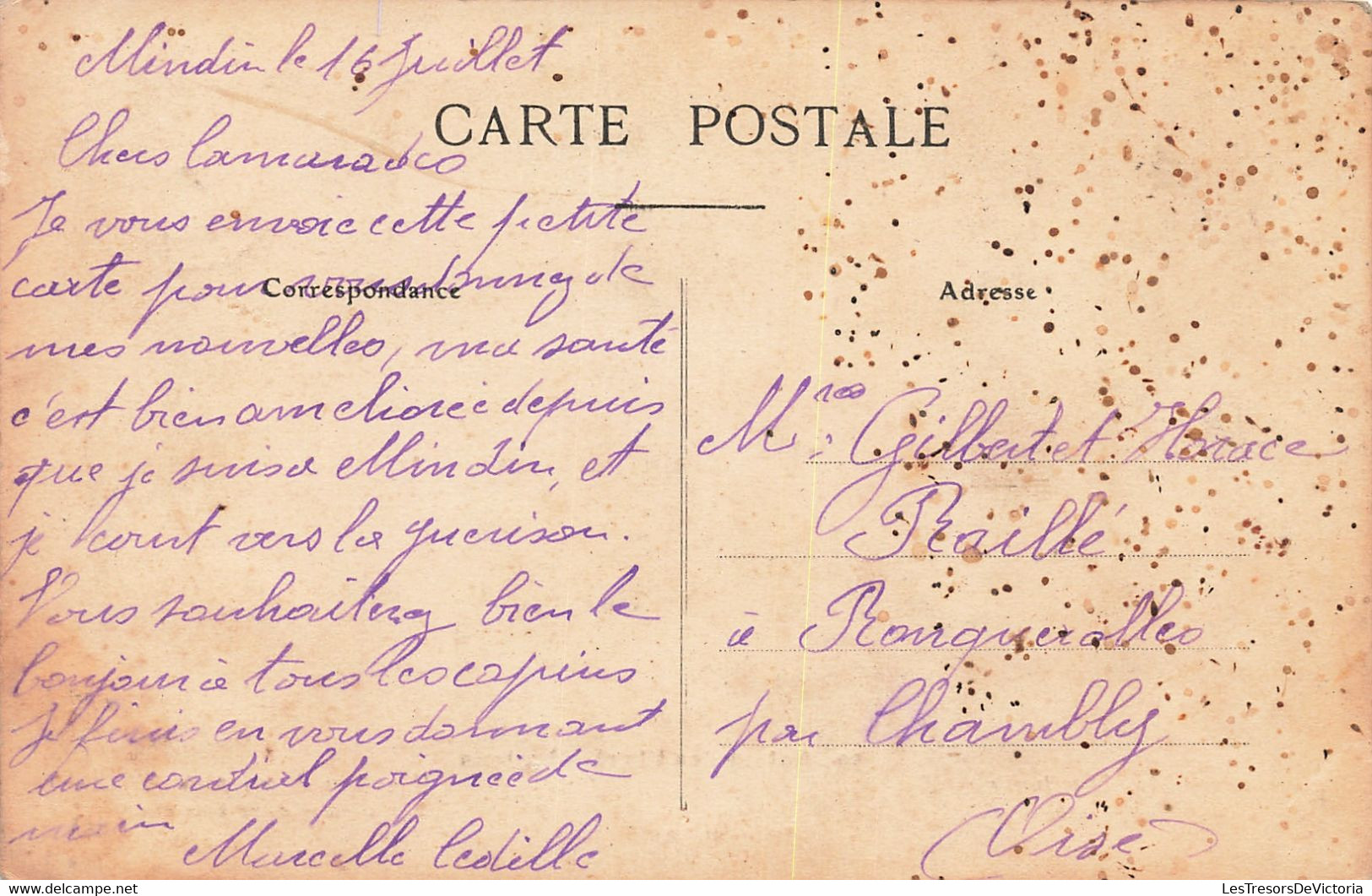 Folklore - Autour Des Lits Clos Bretons - Artaud Et Nozais - Poème - Couple  -  Carte Postale Ancienne - Personaggi