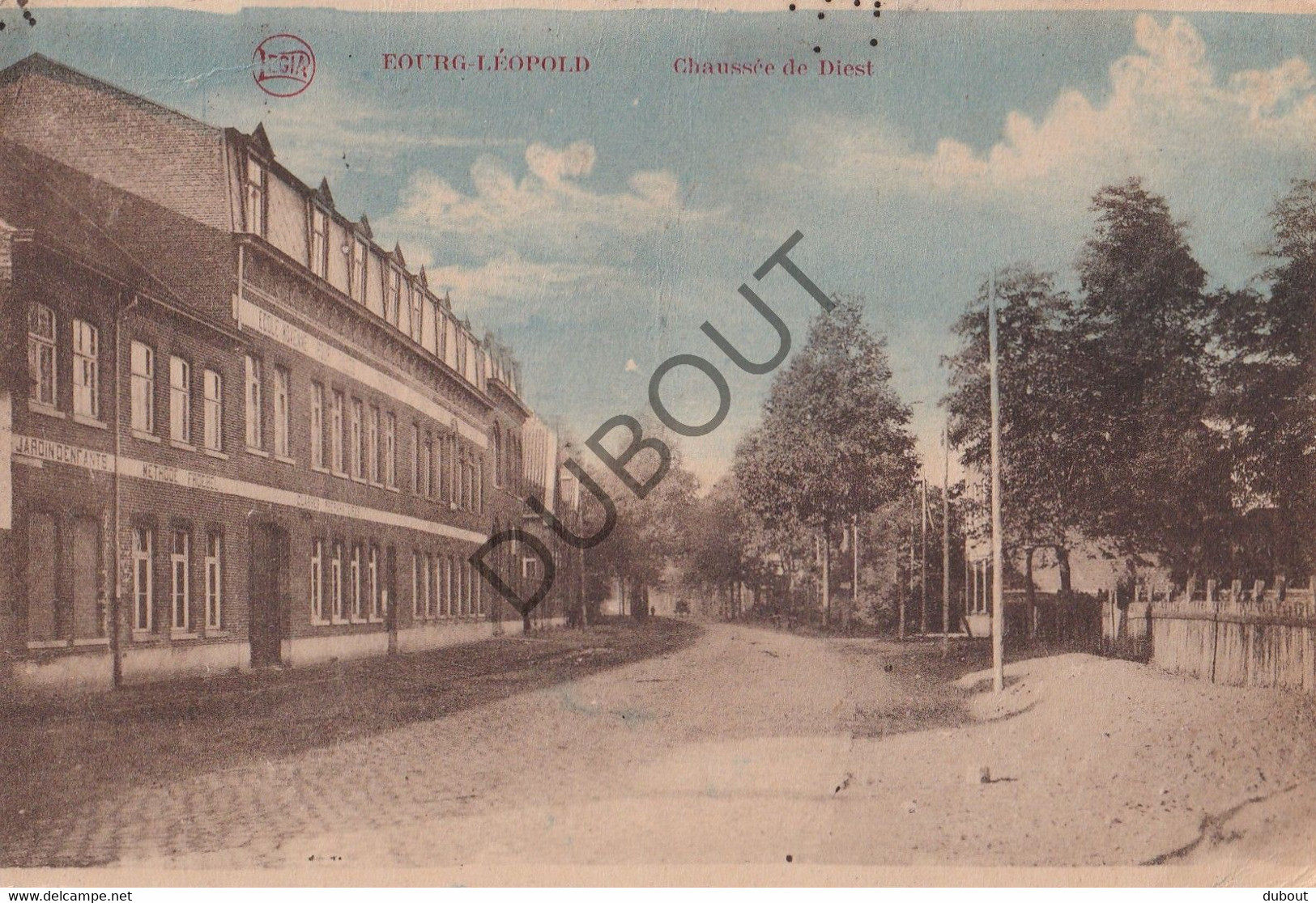 Postkaart/Carte Postale - Leopoldsburg - Camp De Beverloo - Chaussée De Diest (C3670) - Leopoldsburg (Camp De Beverloo)