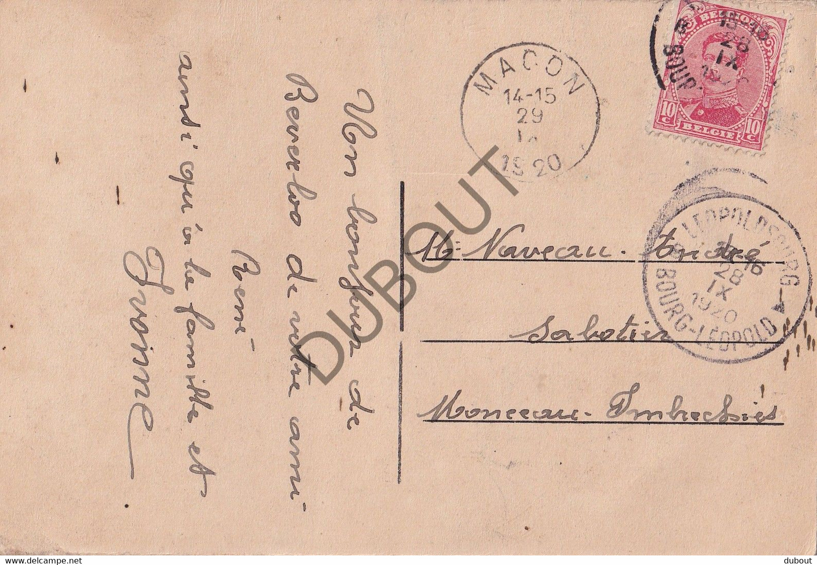 Postkaart/Carte Postale - Leopoldsburg - Camp De Beverloo - Chaussée De Diest (C3670) - Leopoldsburg (Camp De Beverloo)