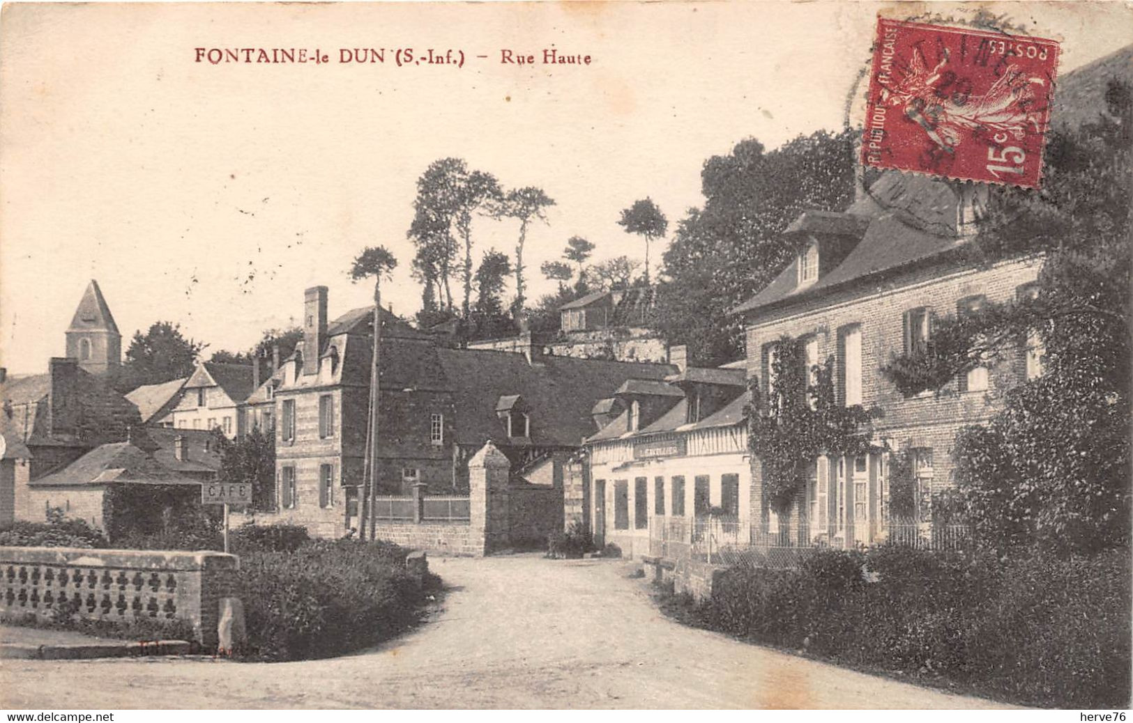 FONTAINE LE DUN - Rue Haute - Fontaine Le Dun