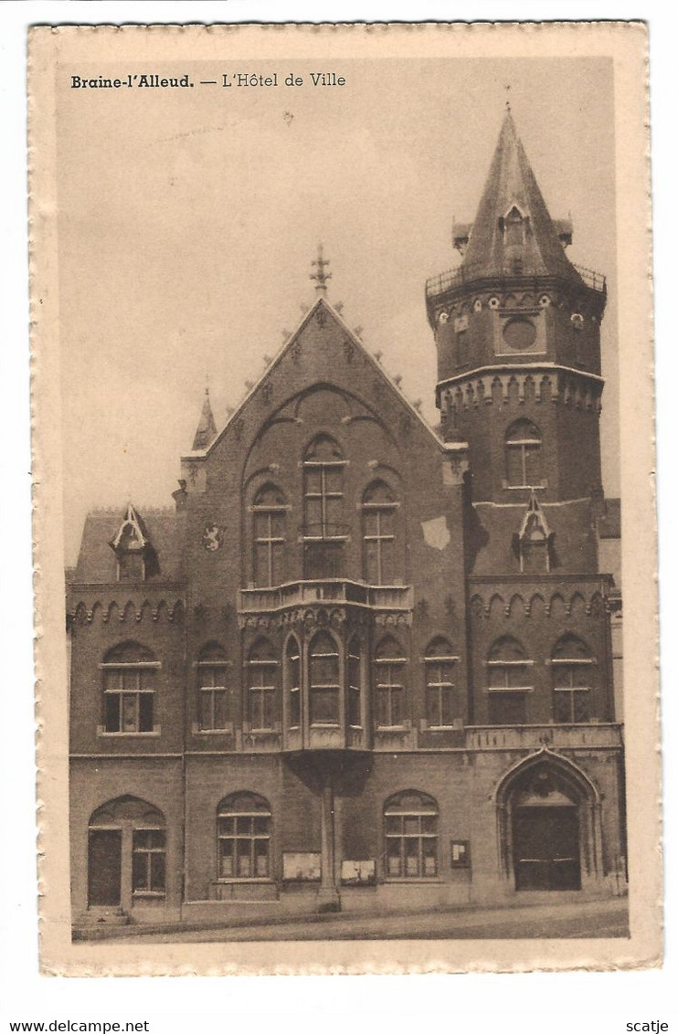 Braine-L'Alleud.   -   L'Hôtel De Ville - Eigenbrakel