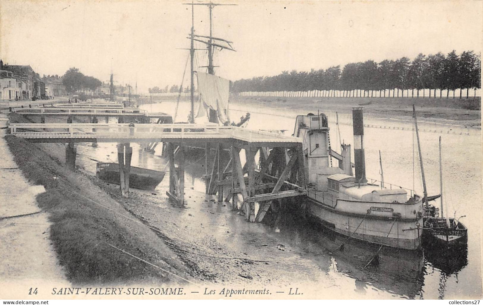 SAINT-VALERY-SUR-SOMME-LOT DE 700 CARTES POSTALES ANCIENNES - QUELQUES EXEMPLES