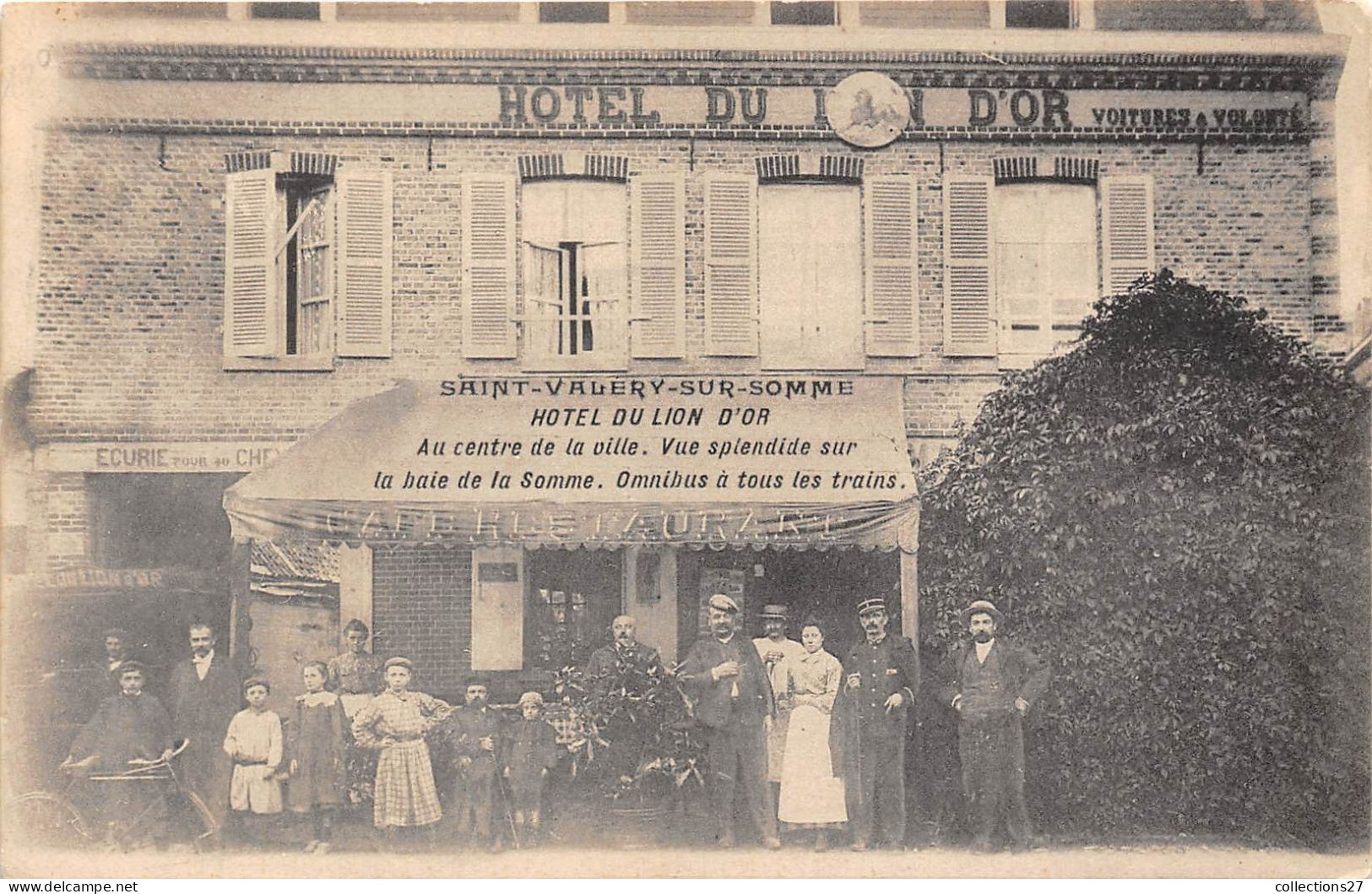 SAINT-VALERY-SUR-SOMME-LOT DE 700 CARTES POSTALES ANCIENNES - QUELQUES EXEMPLES