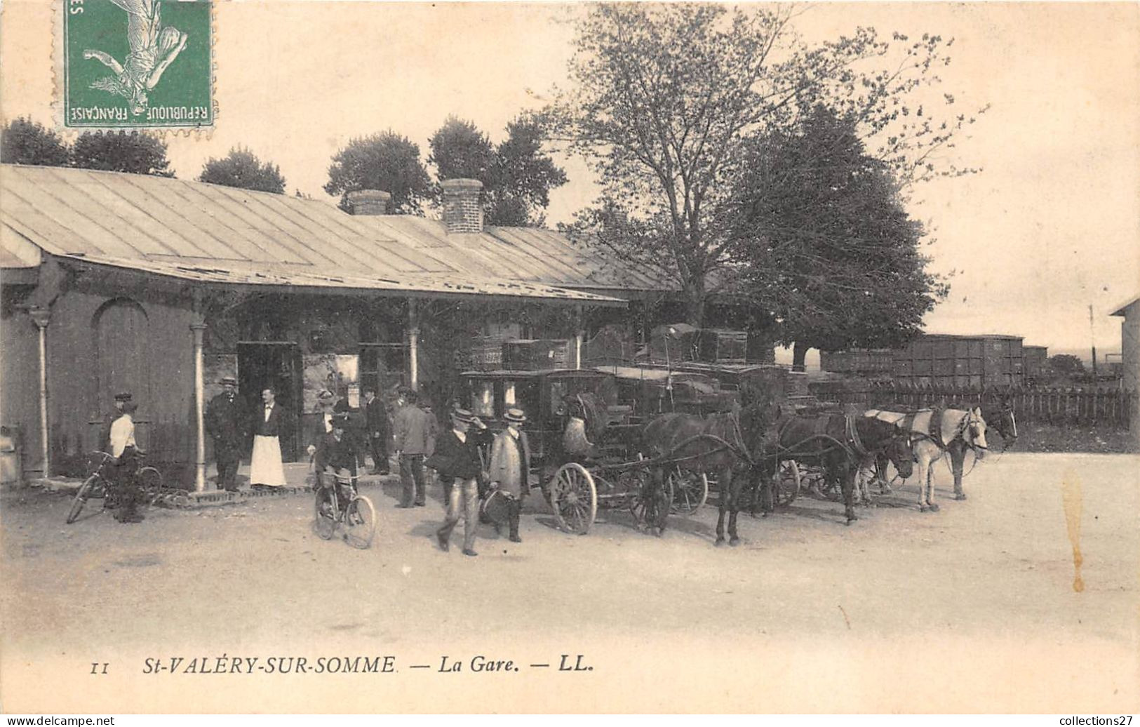 SAINT-VALERY-SUR-SOMME-LOT DE 700 CARTES POSTALES ANCIENNES - QUELQUES EXEMPLES