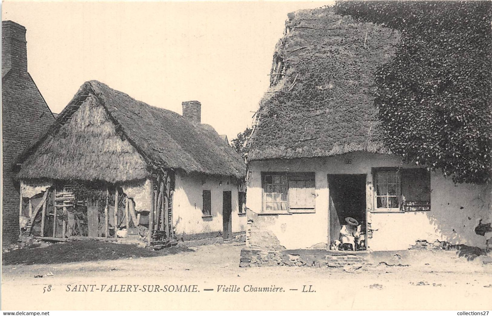 SAINT-VALERY-SUR-SOMME-LOT DE 700 CARTES POSTALES ANCIENNES - QUELQUES EXEMPLES