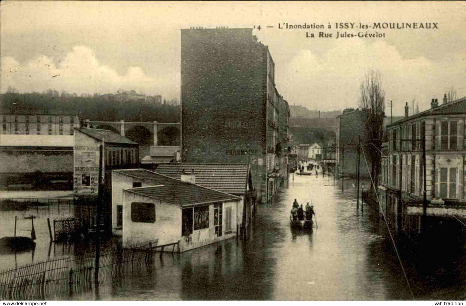 ÉVÉNEMENTS -  Carte Postale De L'Inondation De La Seine En 1910 - Issy Les Moulineaux - L 141160 - Floods