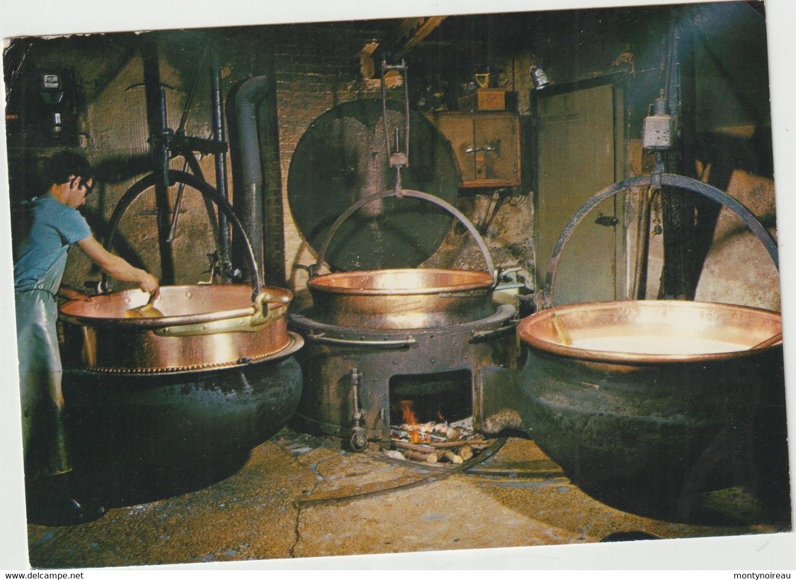 Région  Franche  Comté , Fabrication Du  Fromage Le  Gruyère  De  Comté - Franche-Comté