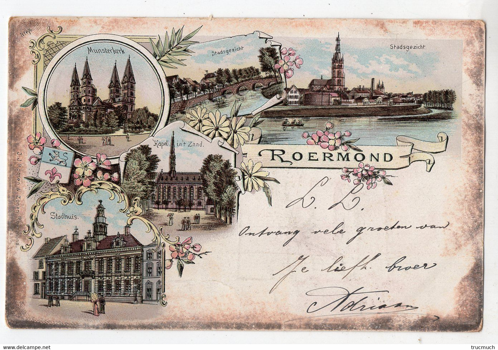 31 - ROERMOND  *1898* Litho - Roermond