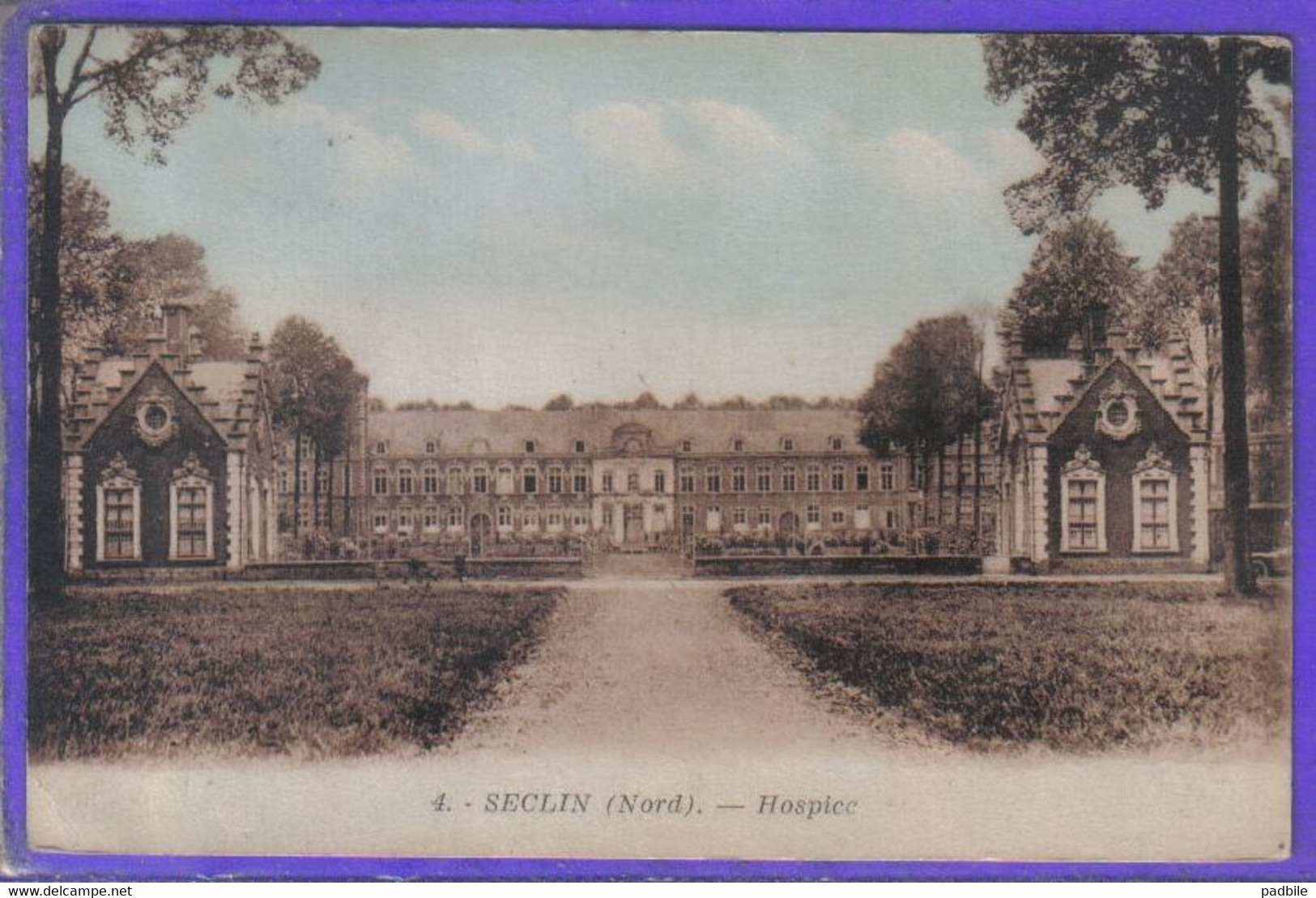 Carte Postale 59. Seclin  L'Hospice Très Beau Plan - Seclin