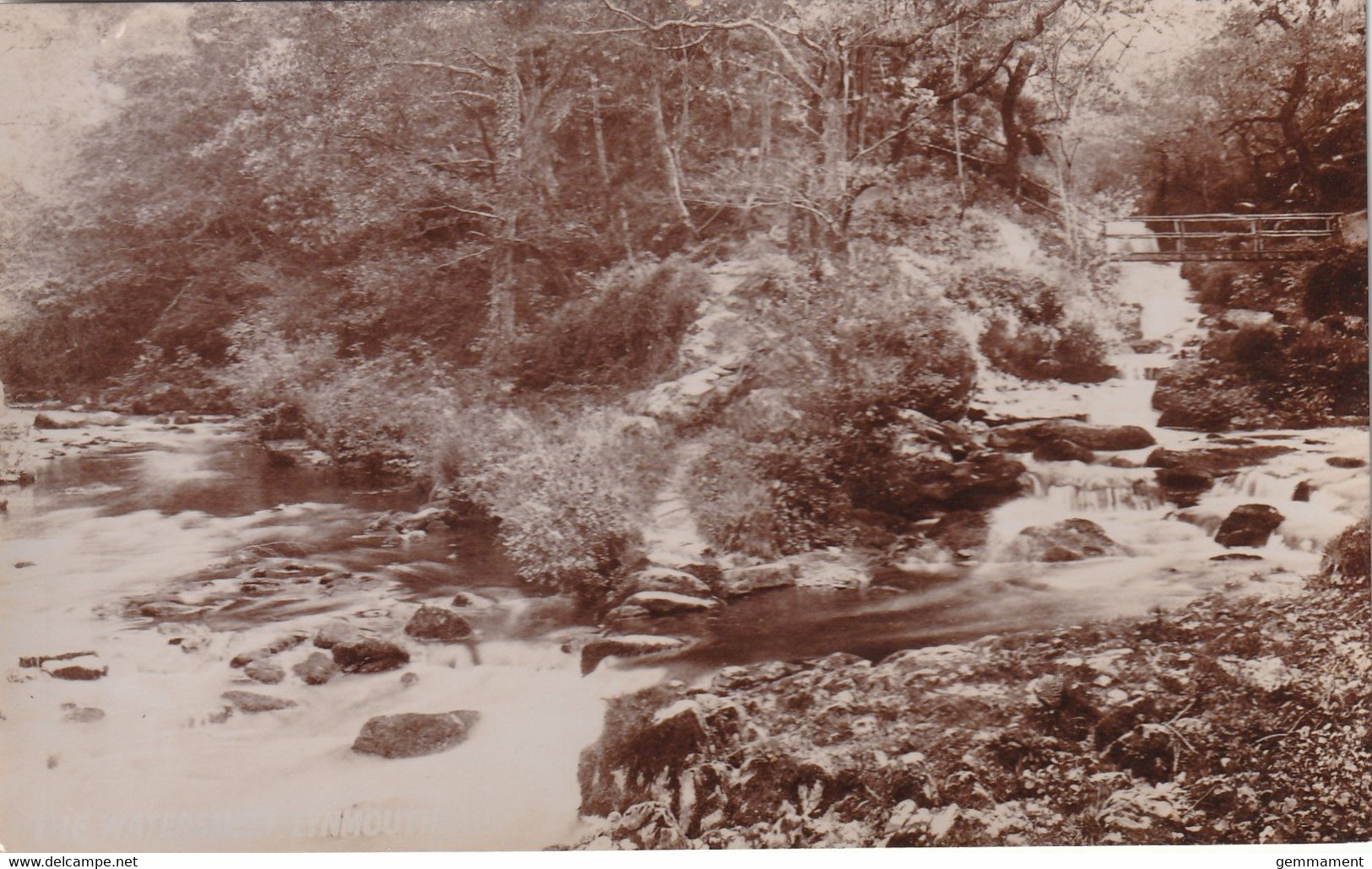 LYNMOUTH - THE WATER FALL - Lynmouth & Lynton