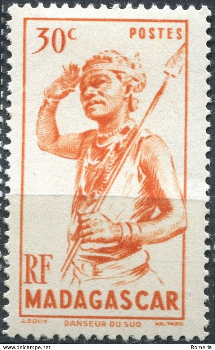 Madagascar - 1946 -> 1954 - Lot Timbres Yt 300 á 326 Oblitérés, Quelques * TC - Gebraucht