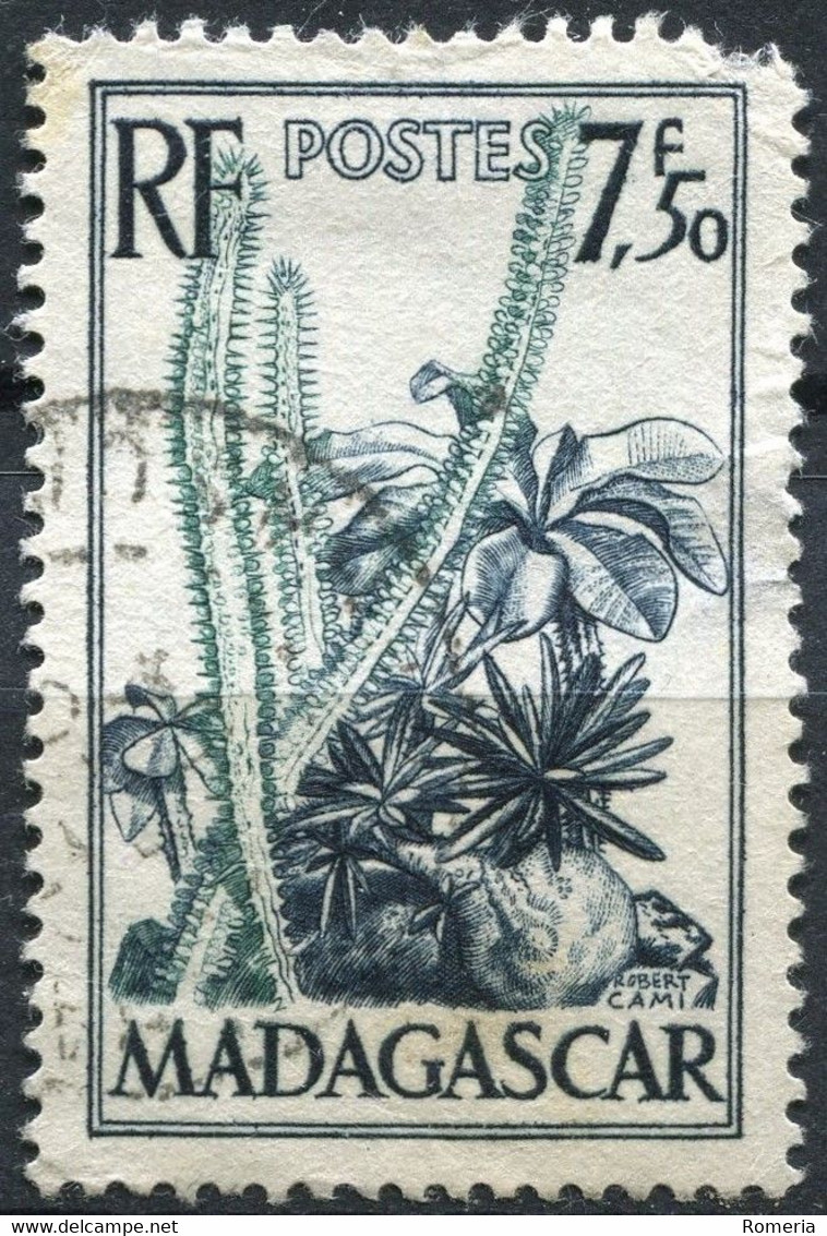 Madagascar - 1946 -> 1954 - Lot timbres Yt 300 á 326 oblitérés, quelques * TC