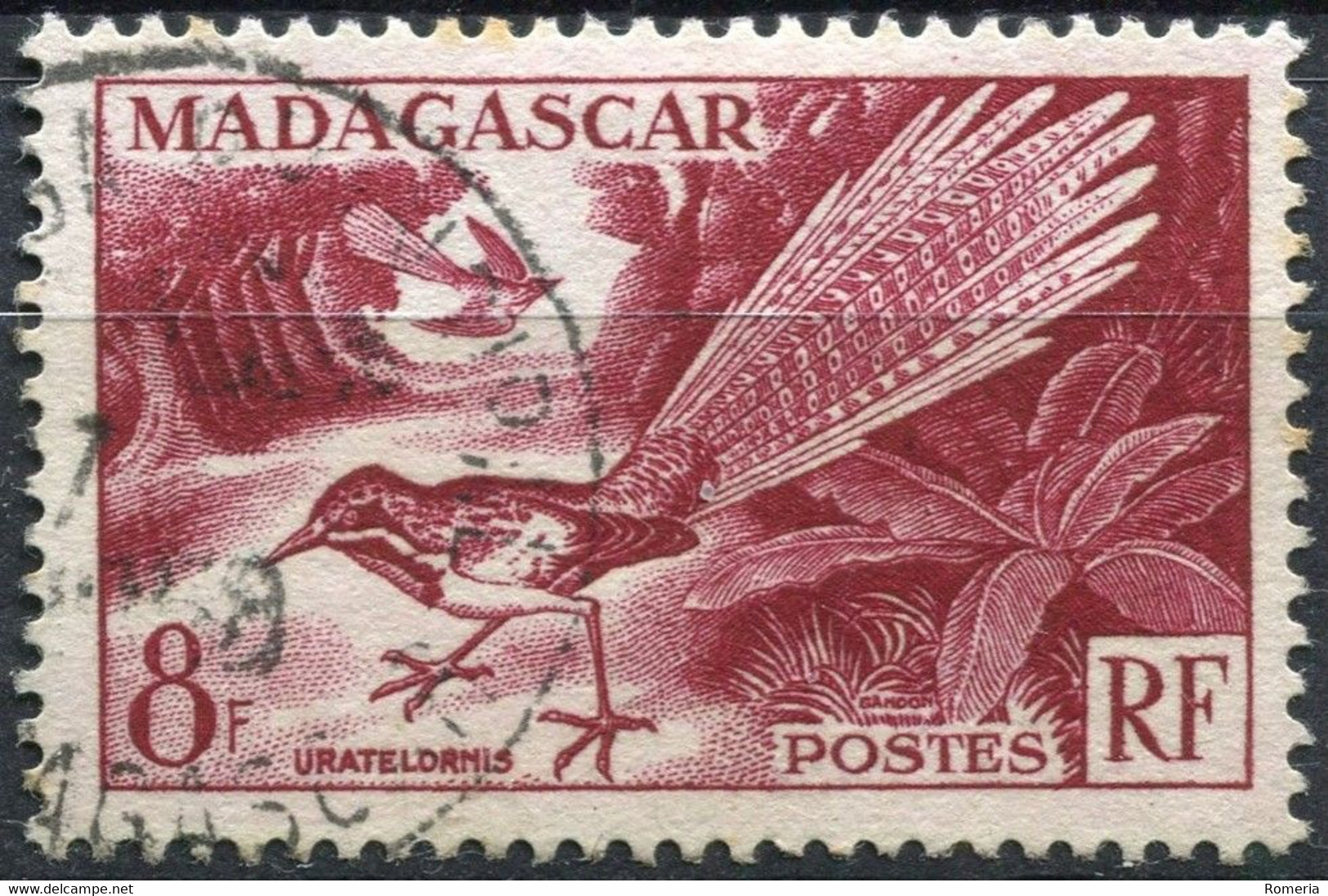 Madagascar - 1946 -> 1954 - Lot timbres Yt 300 á 326 oblitérés, quelques * TC