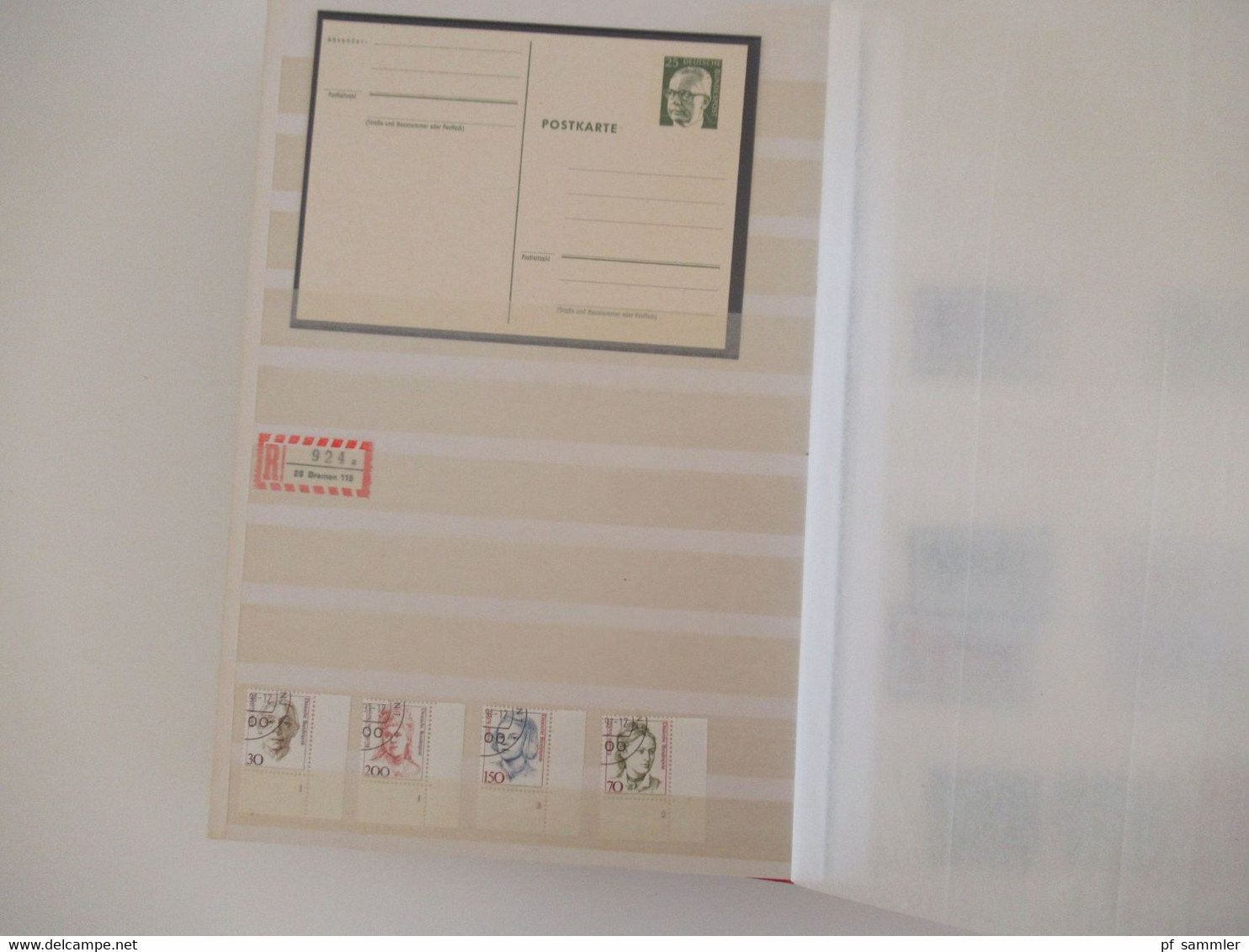 Dickes Steckbuch / Album BRD Und Berlin 1980er - 90er Jahre Wilde Mischung!! Etliche Ganzsachen / Doppelkarten + Blocks - Sammlungen (im Alben)