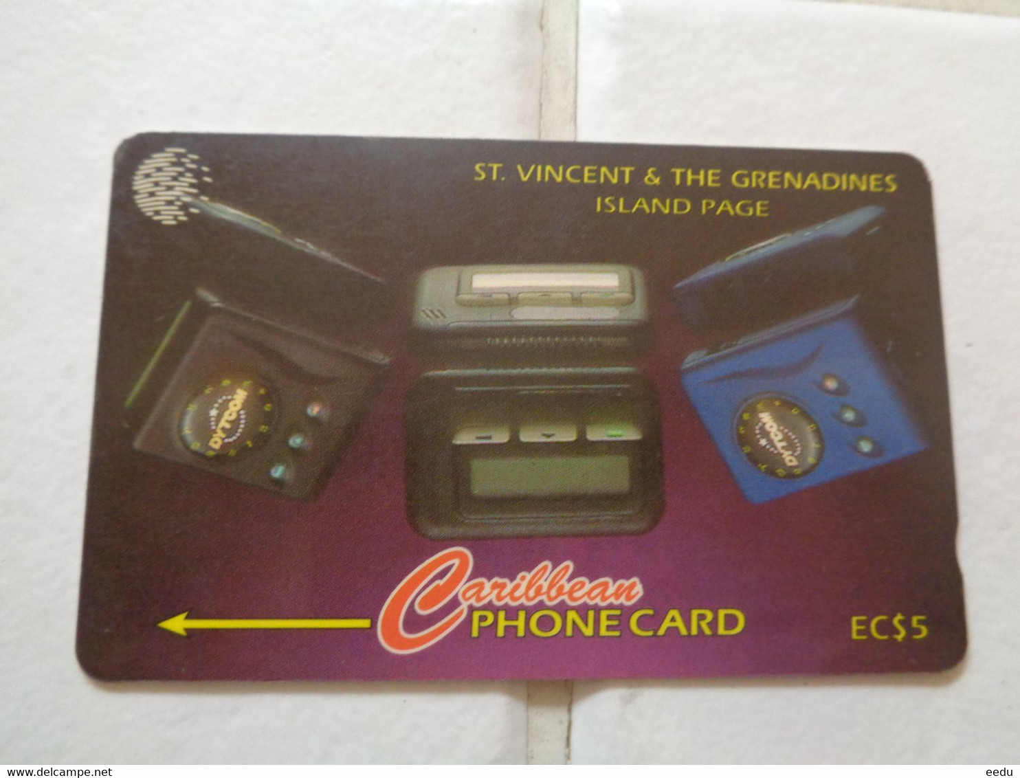 St.Vincent & The Grenadines Phonecard - San Vicente Y Las Granadinas