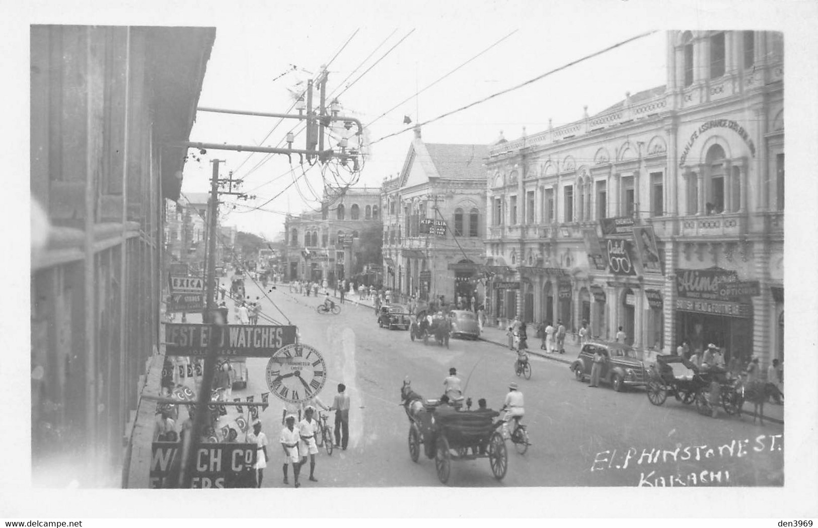 PAKISTAN - Karachi - Elphinstone St. - Calèche - Carte-Photo - Pakistan