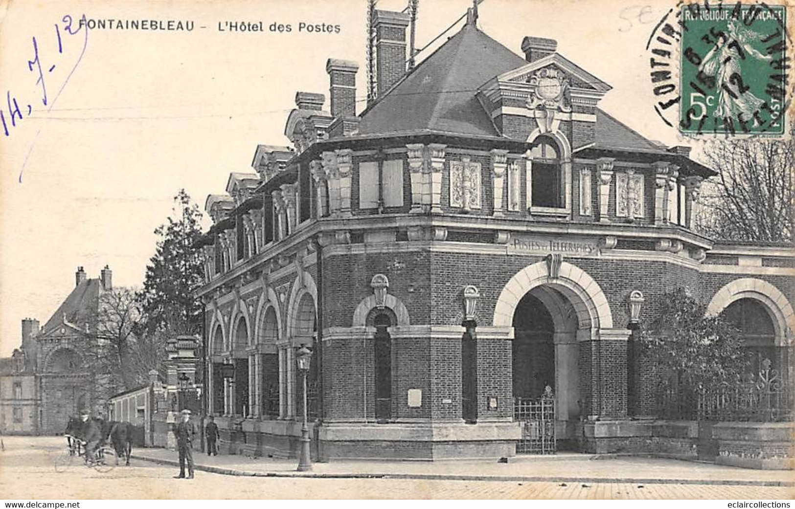 Fontainebleau           77           L'Hôtel De Postes               (voir Scan) - Fontainebleau