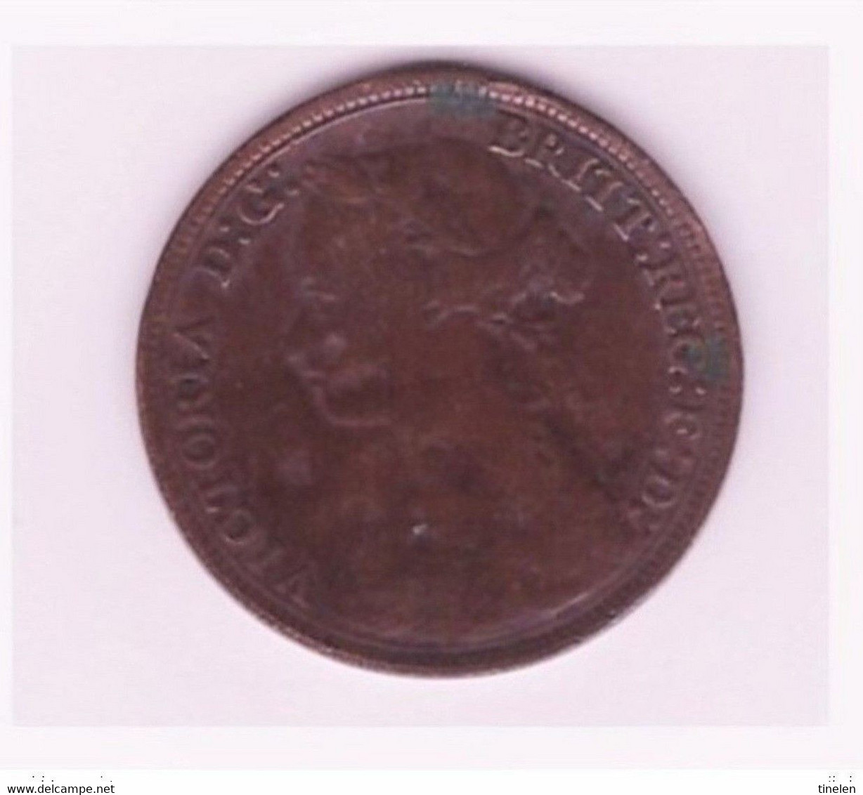 GREAT BRITAIN - HALF PENNY 1881 - VICTORIA - C. 1/2 Penny