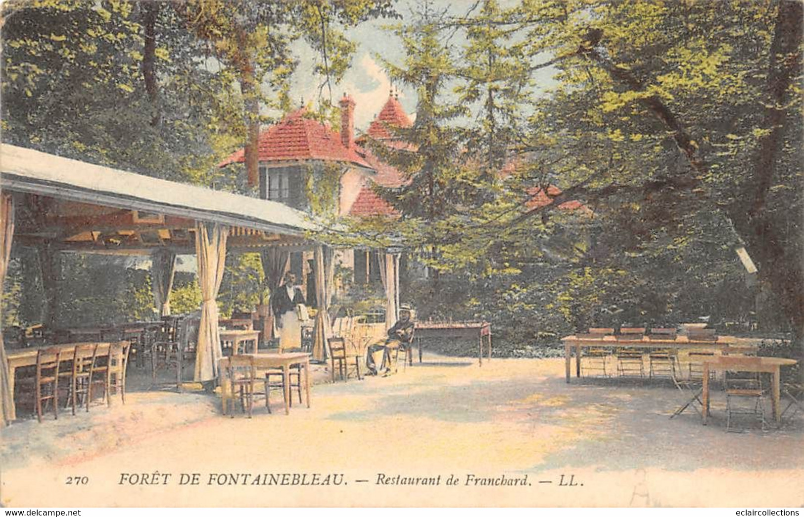 Fontainebleau           77        Restaurant De Franchard          (voir Scan) - Fontainebleau