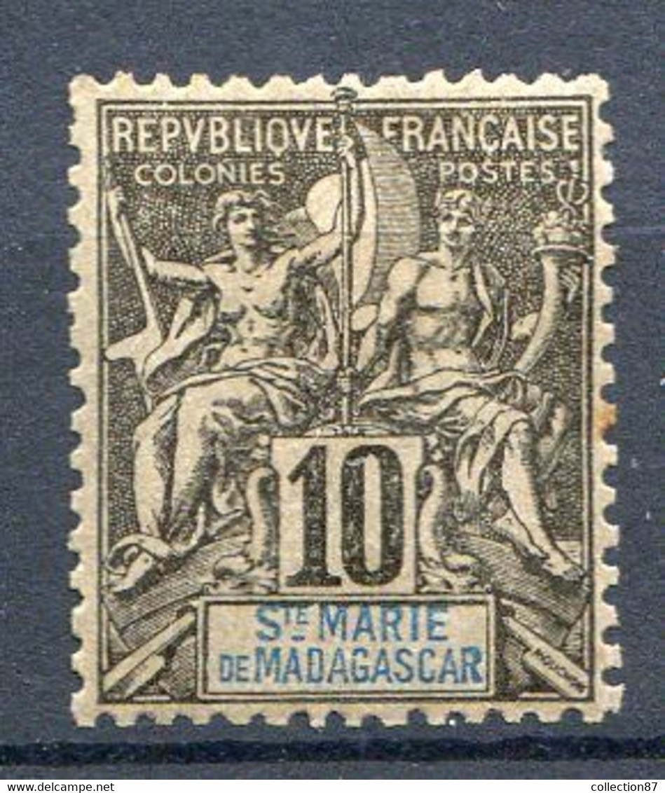 Réf 53 CL2 < -- SAINTE MARIE De MADAGASCAR < Yvert N° 5 * Neuf Ch * MH - Scan Détaillé - Ungebraucht