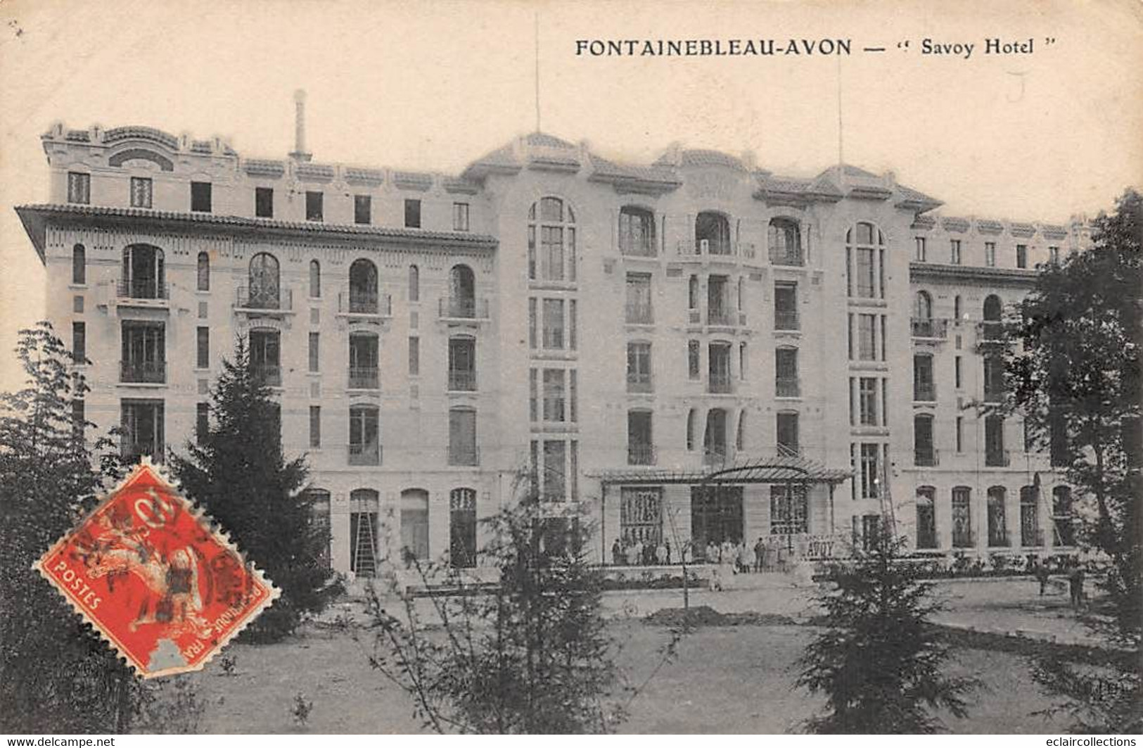 Fontainebleau           77           Savoy  Hôtel             (voir Scan) - Fontainebleau