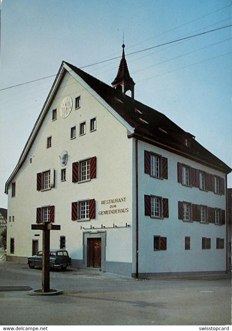 SCHLEITHEIM Restaurant Zum Gemeindehaus - Schleitheim