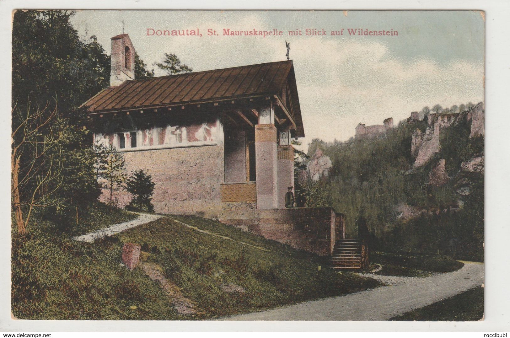 Donautal, St. Mauruskapelle Mit Blick Auf Wildenstein, Sigmaringen, Baden-Württemberg - Sigmaringen