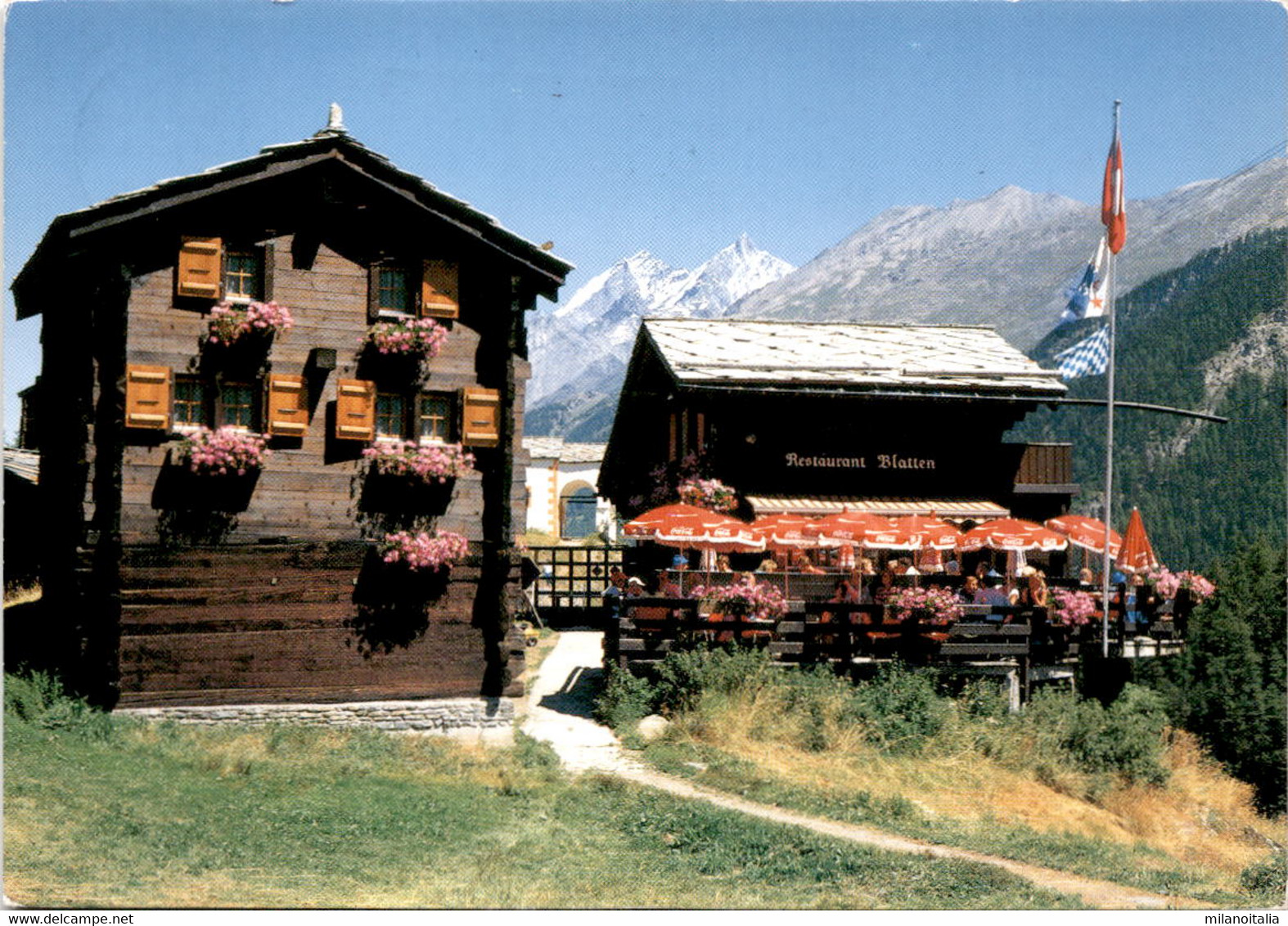 Restaurant Blatten - Zermatt (2630) * 11. 4. 1990 - Blatten