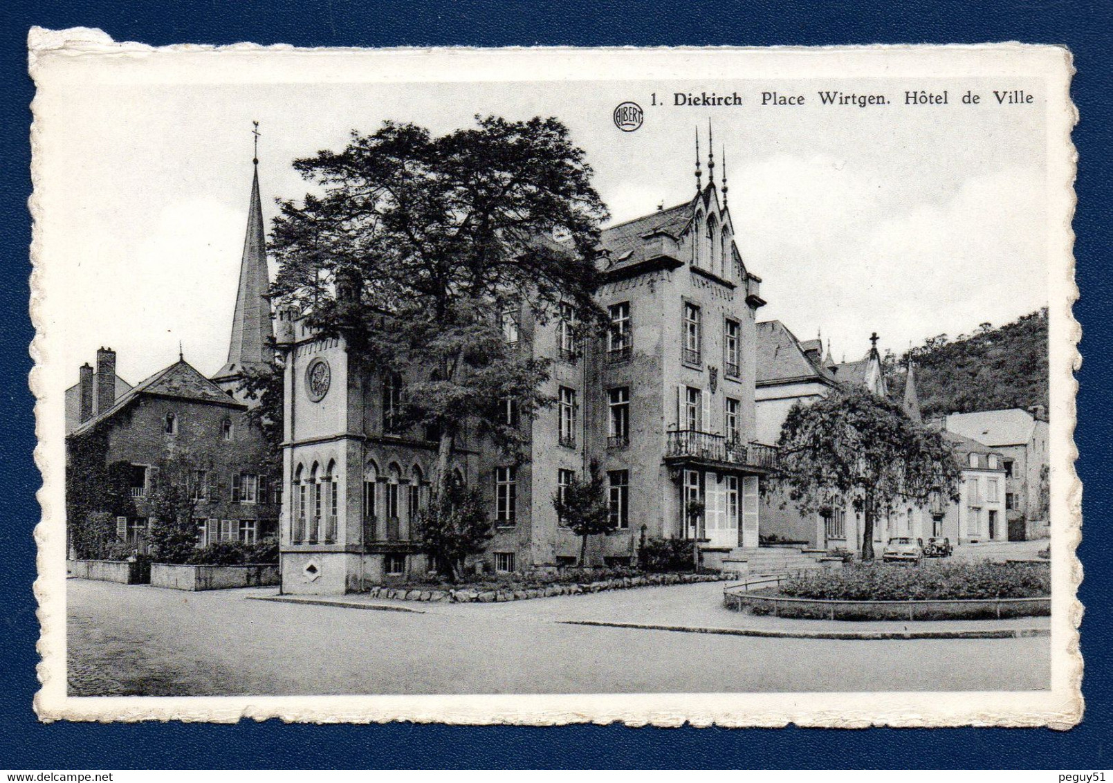 Diekirch. Place Wirtgen. Hôtel De Ville. 1960 - Diekirch