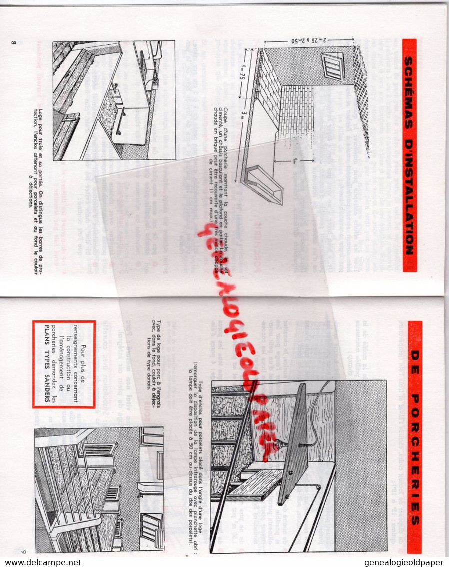 03- MOULIN DE LAVAULT STE SAINTE ANNE MONTLUCON-RARE LIVRET COINTEPAS SANDERS ALIMENTS PORCS PORC-FABREGUE ST YRIEIX