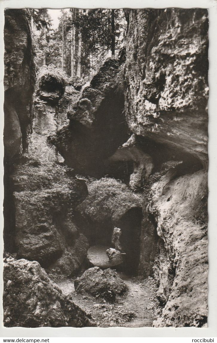 Pottenstein, Fränk. Schweiz, Schlucht An Der Teufelshöhle, Bayern - Pottenstein