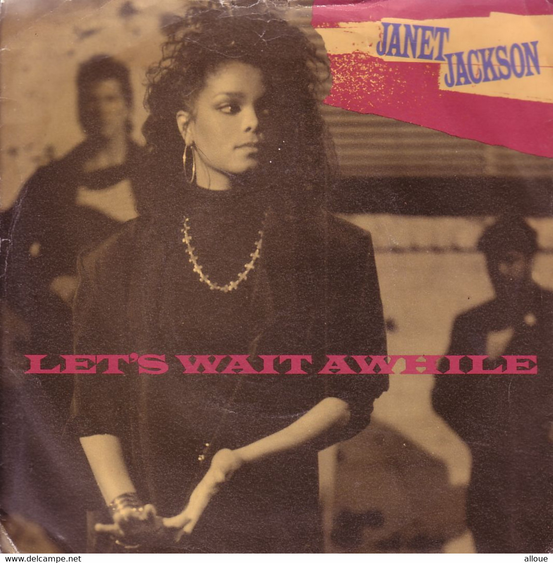 JANET JACKSON FR SG 1986 - LET'S WAIT AWHILE - Soul - R&B