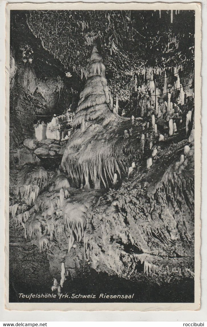 Pottenstein, Fränk. Schweiz, Teufelshöhle, Bayern - Pottenstein