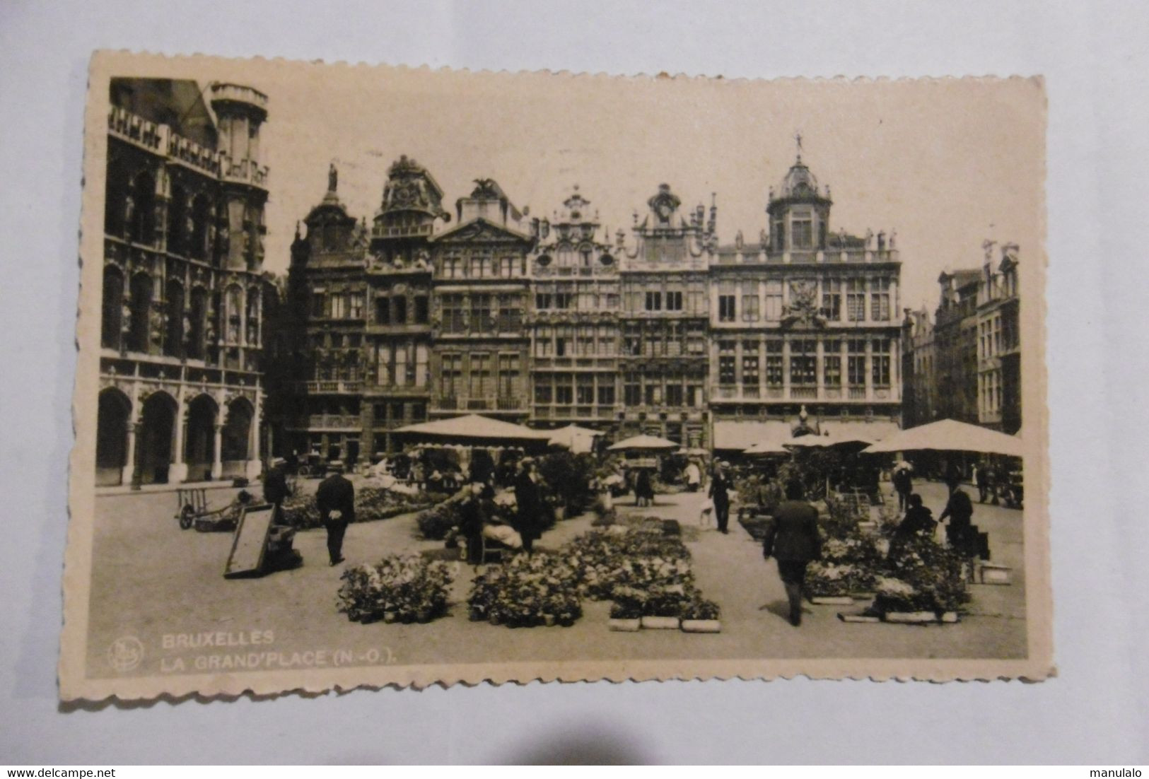 Bruxelles, Brussel - La Grand'place, N.-O - Places, Squares