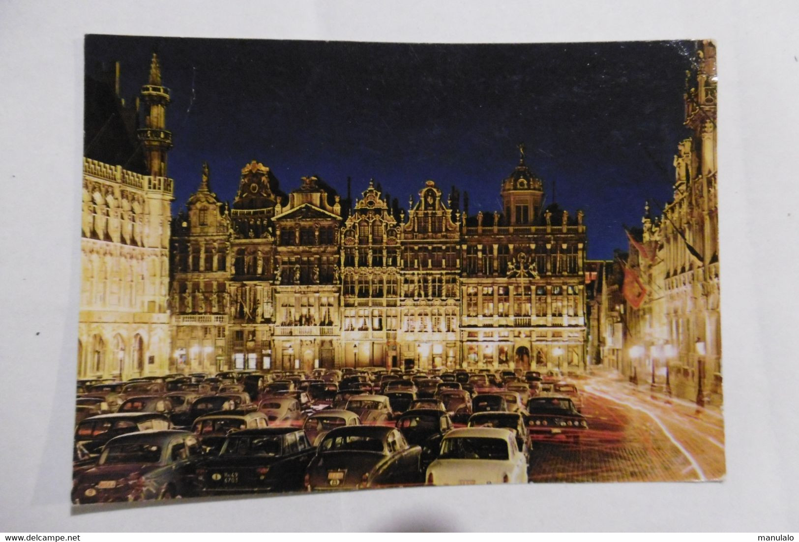 Bruxelles, Brussel - La Grand'place, La Nuit - Voiture - Brüssel Bei Nacht